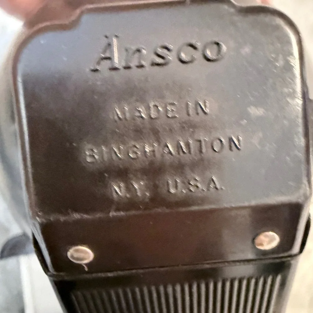 Vintage Ansco Flash Clipper Camera 616 Film w Flash Untested Parts Repair USA
